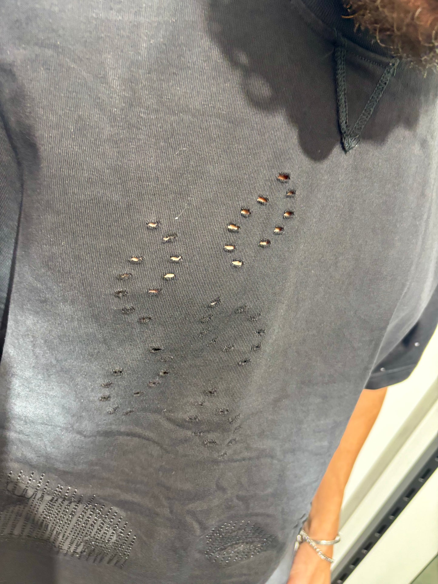 T-shirt victim