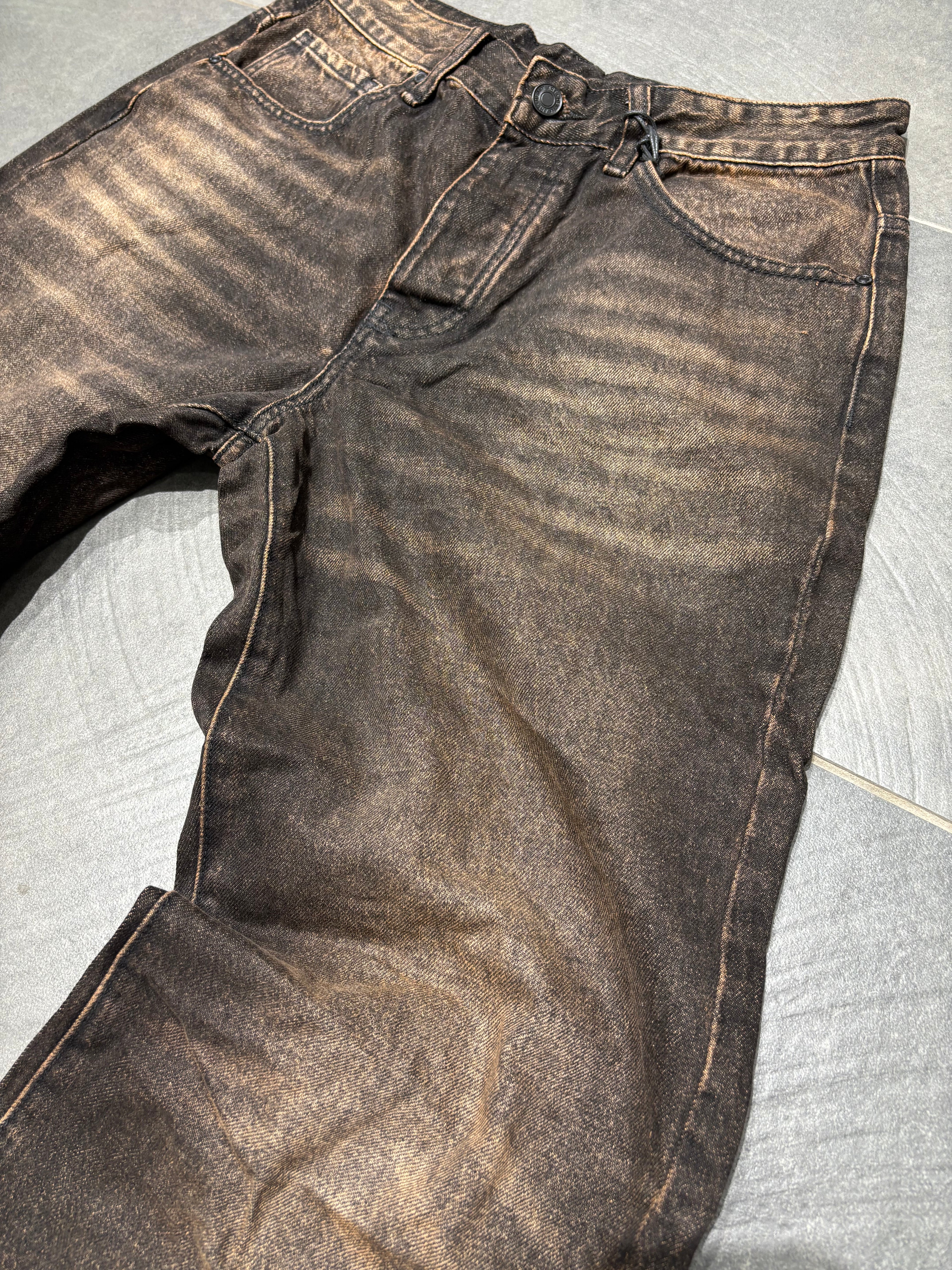 Jeans straight brown