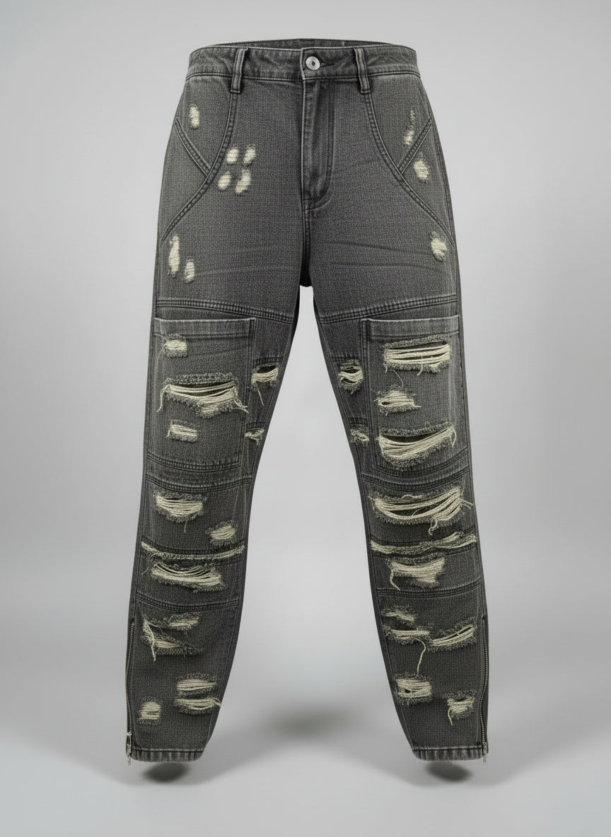 Jeans Cargo "DESTROYED"